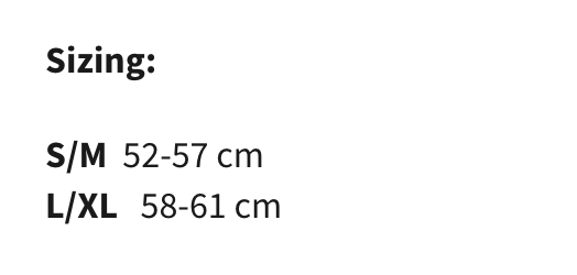 Sizing Sizing