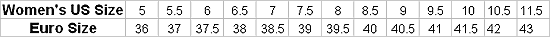 Bontrager shoe size chart