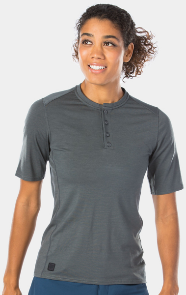 Bontrager Adventure Women's Wool Blend Cycling Henley Bontrager Adventure Women's Wool Blend Cycling Henley