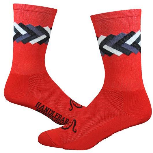 DeFeet Handlebar Mustache 6-inch Big Twisted