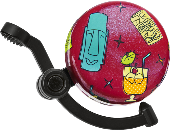 Electra Tiki Time Domed Linear Bike Bell Electra Tiki Time Domed Linear Bike Bell