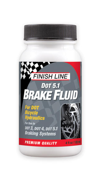 Finish Line DOT 5.1 Brake Fluid (4-Ounce Bottle) Finish Line DOT 5.1 Brake Fluid (4-Ounce Bottle)