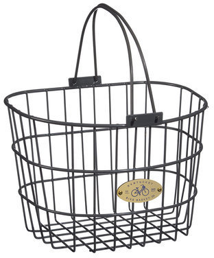 Nantucket Bike Basket Co. Surfside Adult Wire D-Shape Basket Nantucket Bike Basket Co. Surfside Adult Wire D-Shape Basket