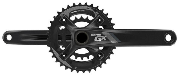 SRAM GX-1000 2x10 Crankset w/All Mountain Chainguard SRAM GX-1000 2x10 Crankset w/All Mountain Chainguard