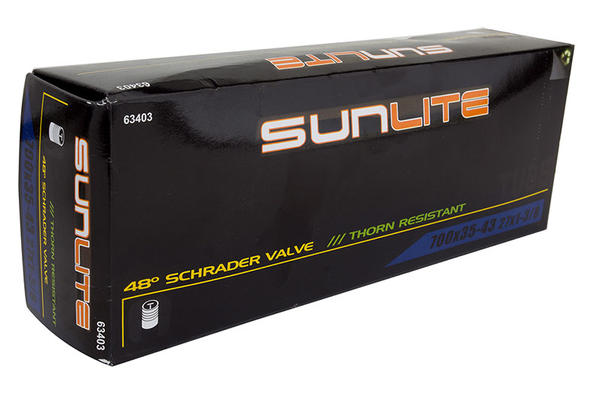 Sunlite Thorn-Resistant Schrader Valve Tube 700 x 35-43