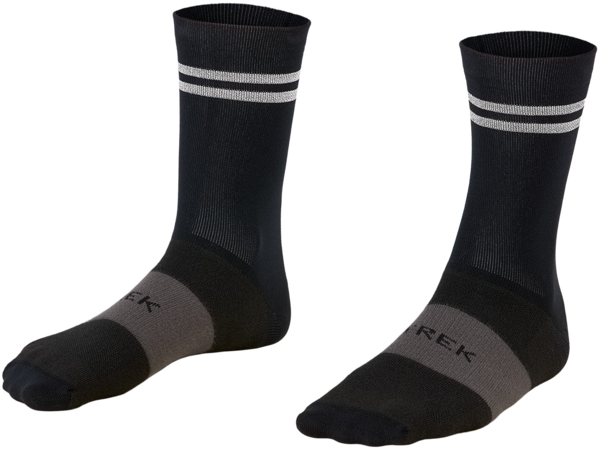 Trek Trek Race Reflective Crew Cycling Sock Trek Trek Race Reflective Crew Cycling Sock