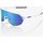 Color | Lens: Matte White | HiPER Blue Multilayer Mirror|Clear