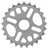 Color | Size | Speeds: Silver | 25T | Single