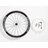 Axle | Color | Model | Size: QR | White/Anthracite | Rear | 700c