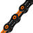 Color | Length | Speeds | Width: Black/Orange | 116 Links | 11-speed | 11/128-inch