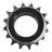 Color | Size | Width: Black | 16T | 1/8-inch