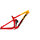 Color: Marigold to Radioactive Red Fade